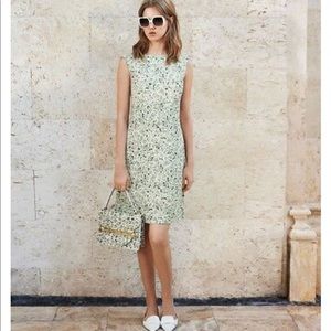 Tory Burch Valarie Floral Crepe Jersey Dress